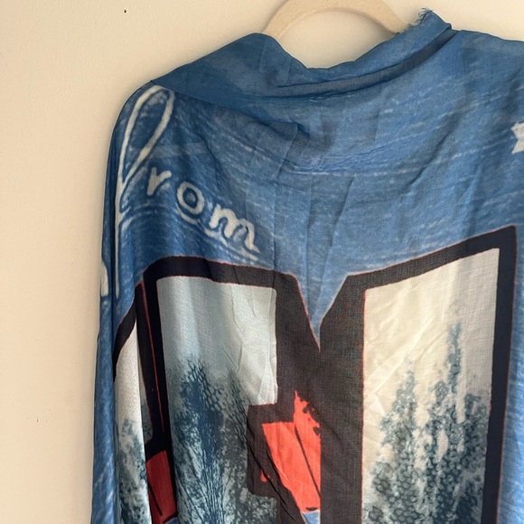 STELLA MCCARTNEY Large Scarf Wrap - Picture 6 of 6